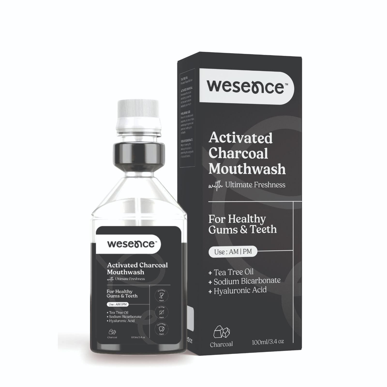 WESENCE - Activated Charcoal Mouthwash